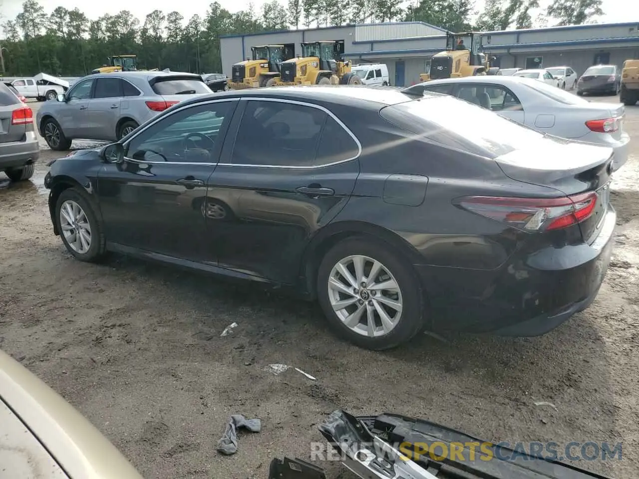 2 fotografías del automóvil dañado 4T1C11AK0NU659692 TOYOTA CAMRY 2022