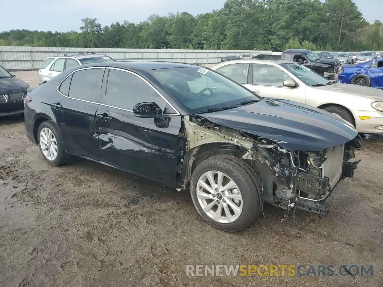 4 fotografías del automóvil dañado 4T1C11AK0NU659692 TOYOTA CAMRY 2022