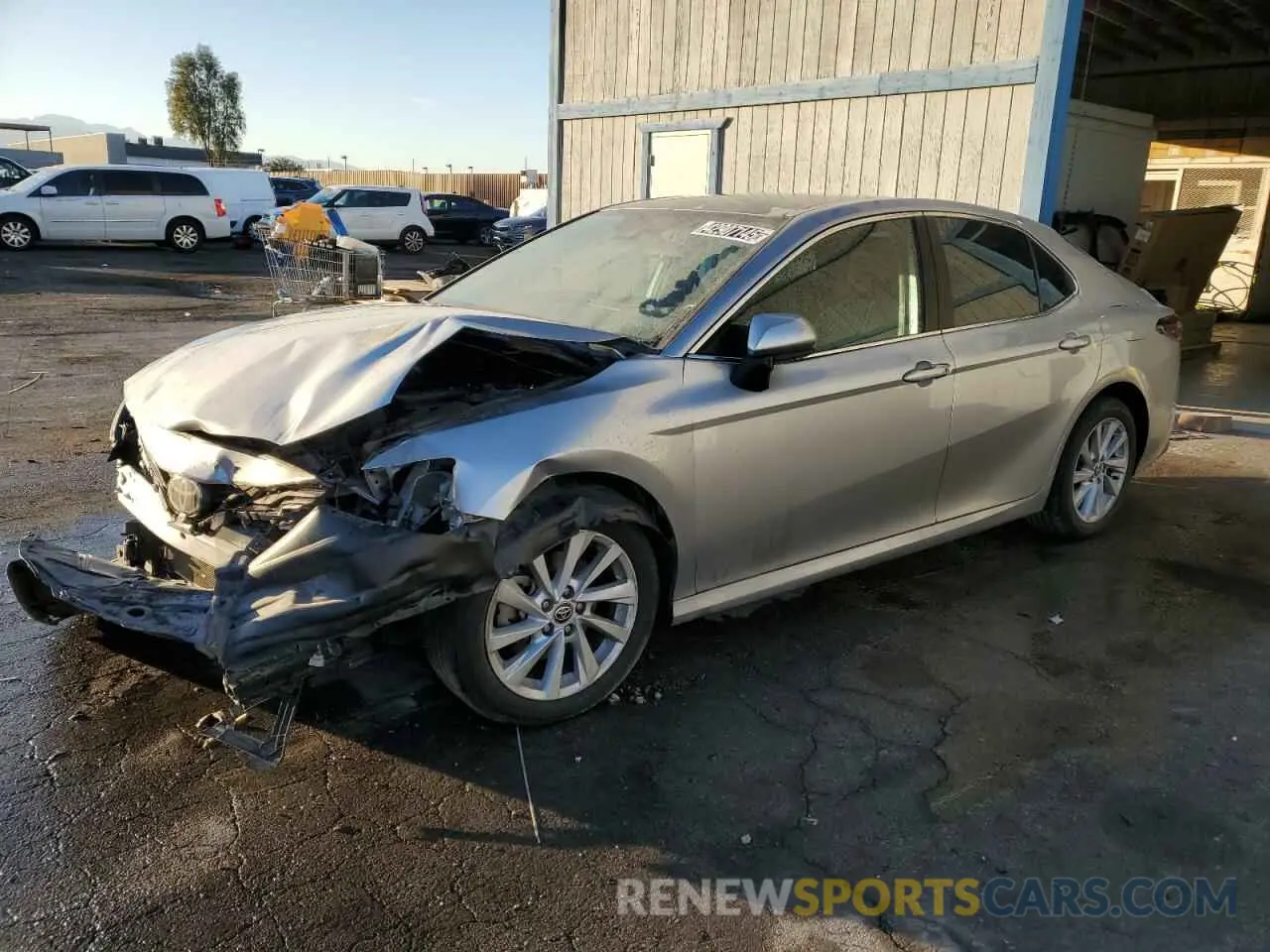 1 fotografías del automóvil dañado 4T1C11AK0NU664424 TOYOTA CAMRY 2022