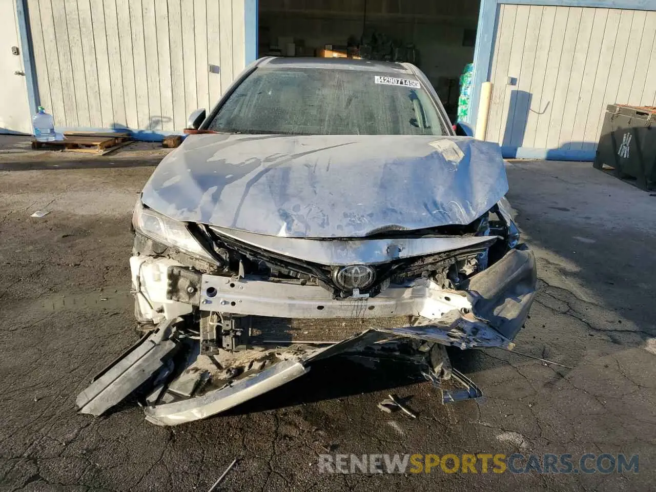 5 fotografías del automóvil dañado 4T1C11AK0NU664424 TOYOTA CAMRY 2022