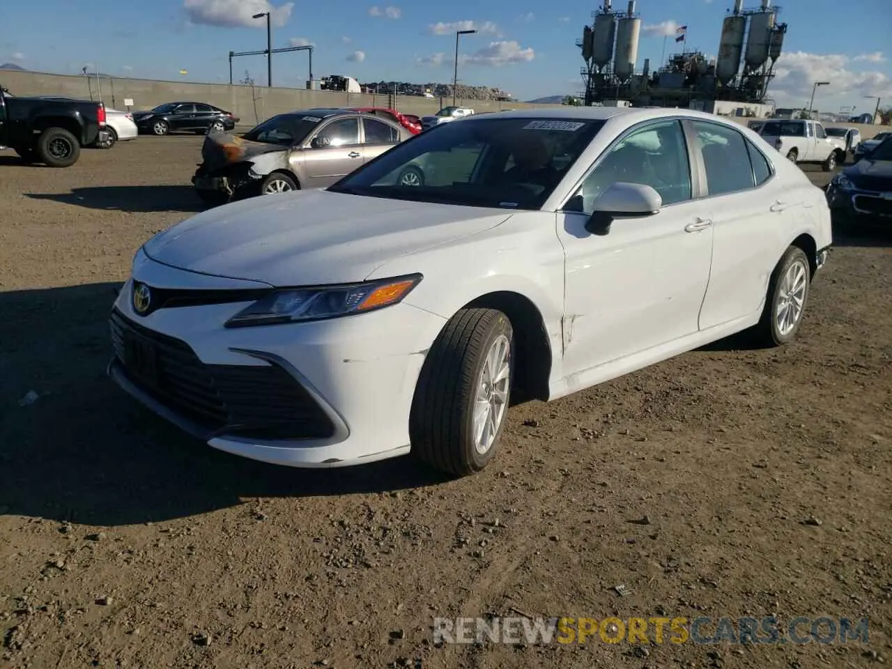 1 fotografías del automóvil dañado 4T1C11AK0NU673625 TOYOTA CAMRY 2022