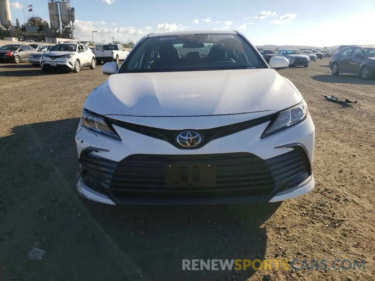 5 fotografías del automóvil dañado 4T1C11AK0NU673625 TOYOTA CAMRY 2022