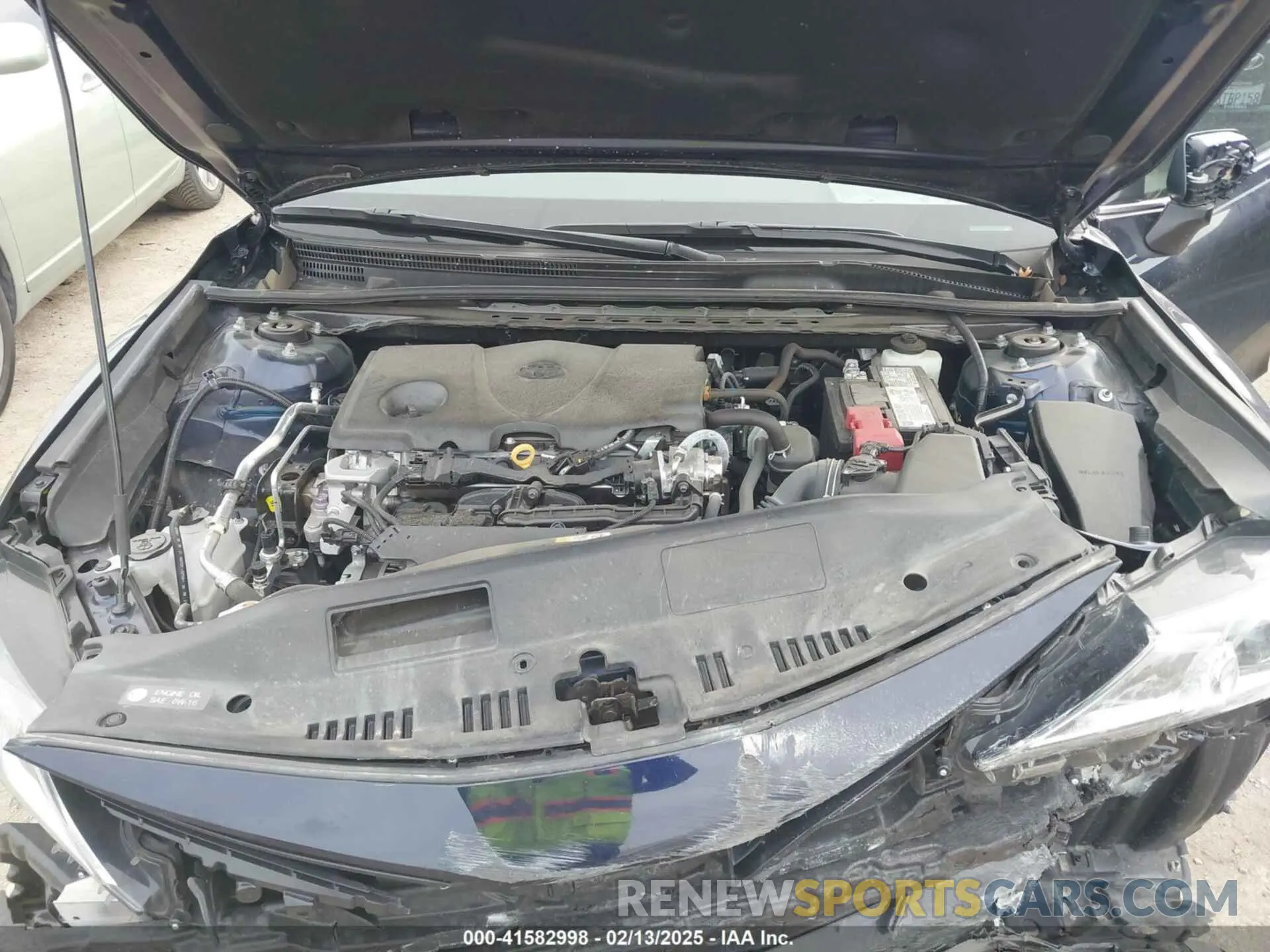 10 fotografías del automóvil dañado 4T1C11AK0NU674547 TOYOTA CAMRY 2022