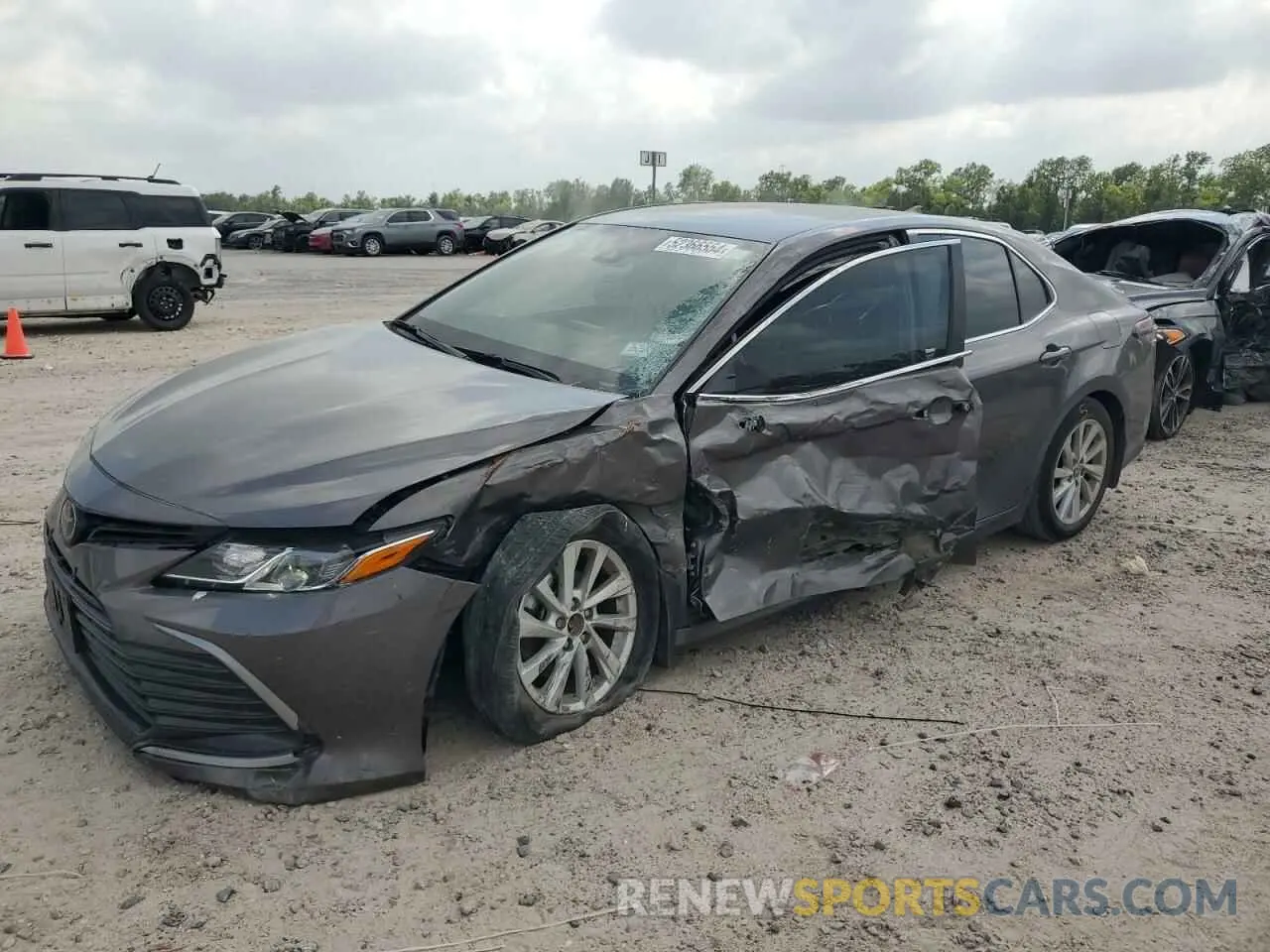 1 fotografías del automóvil dañado 4T1C11AK0NU680607 TOYOTA CAMRY 2022