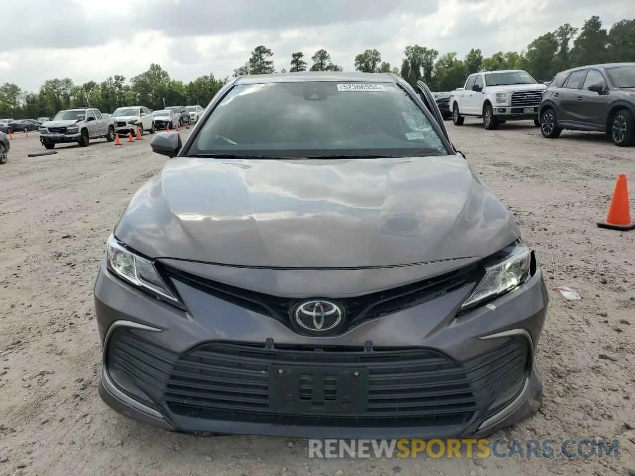 5 fotografías del automóvil dañado 4T1C11AK0NU680607 TOYOTA CAMRY 2022