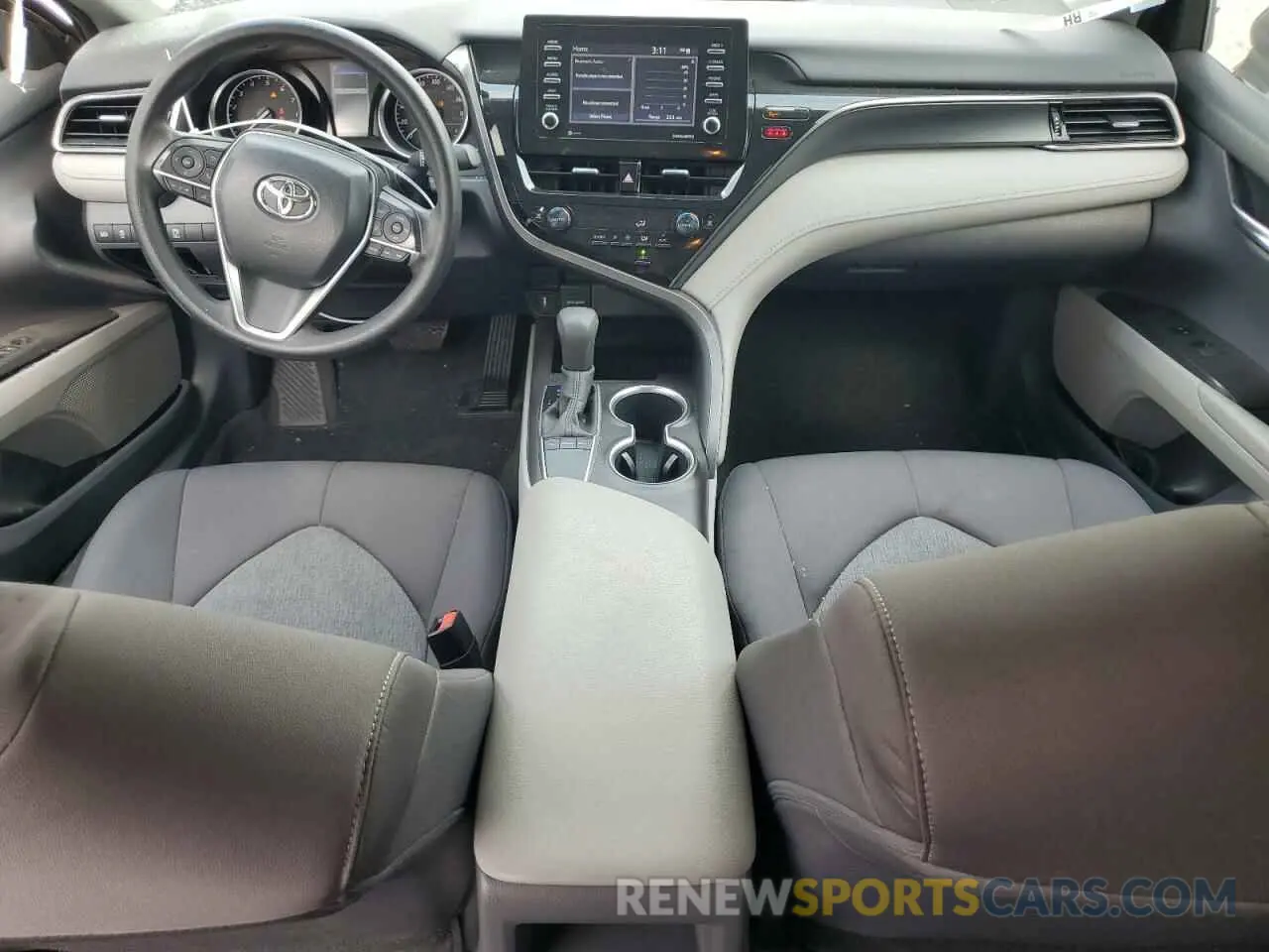 8 fotografías del automóvil dañado 4T1C11AK0NU680607 TOYOTA CAMRY 2022