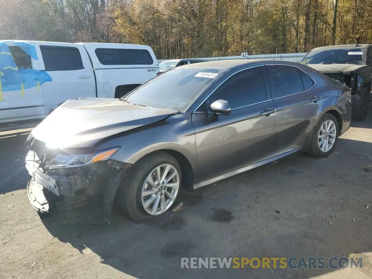 1 fotografías del automóvil dañado 4T1C11AK0NU680929 TOYOTA CAMRY 2022