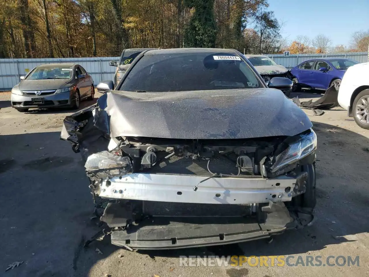 5 fotografías del automóvil dañado 4T1C11AK0NU680929 TOYOTA CAMRY 2022