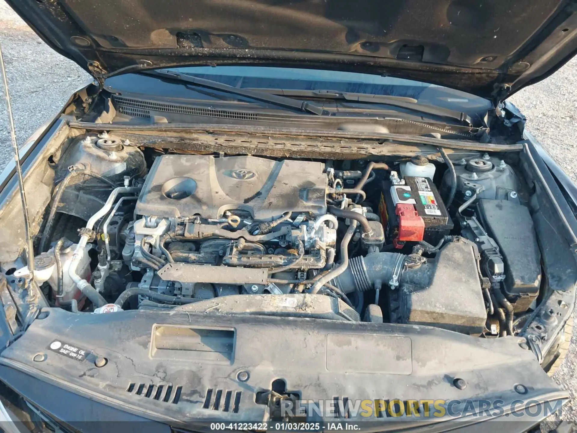 10 fotografías del automóvil dañado 4T1C11AK0NU692739 TOYOTA CAMRY 2022