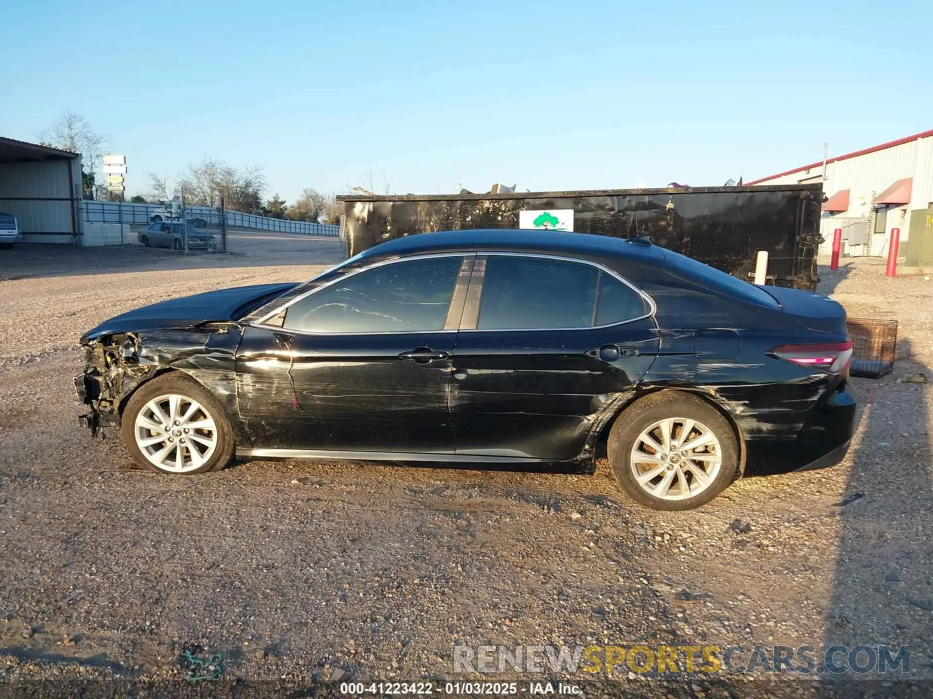 15 fotografías del automóvil dañado 4T1C11AK0NU692739 TOYOTA CAMRY 2022
