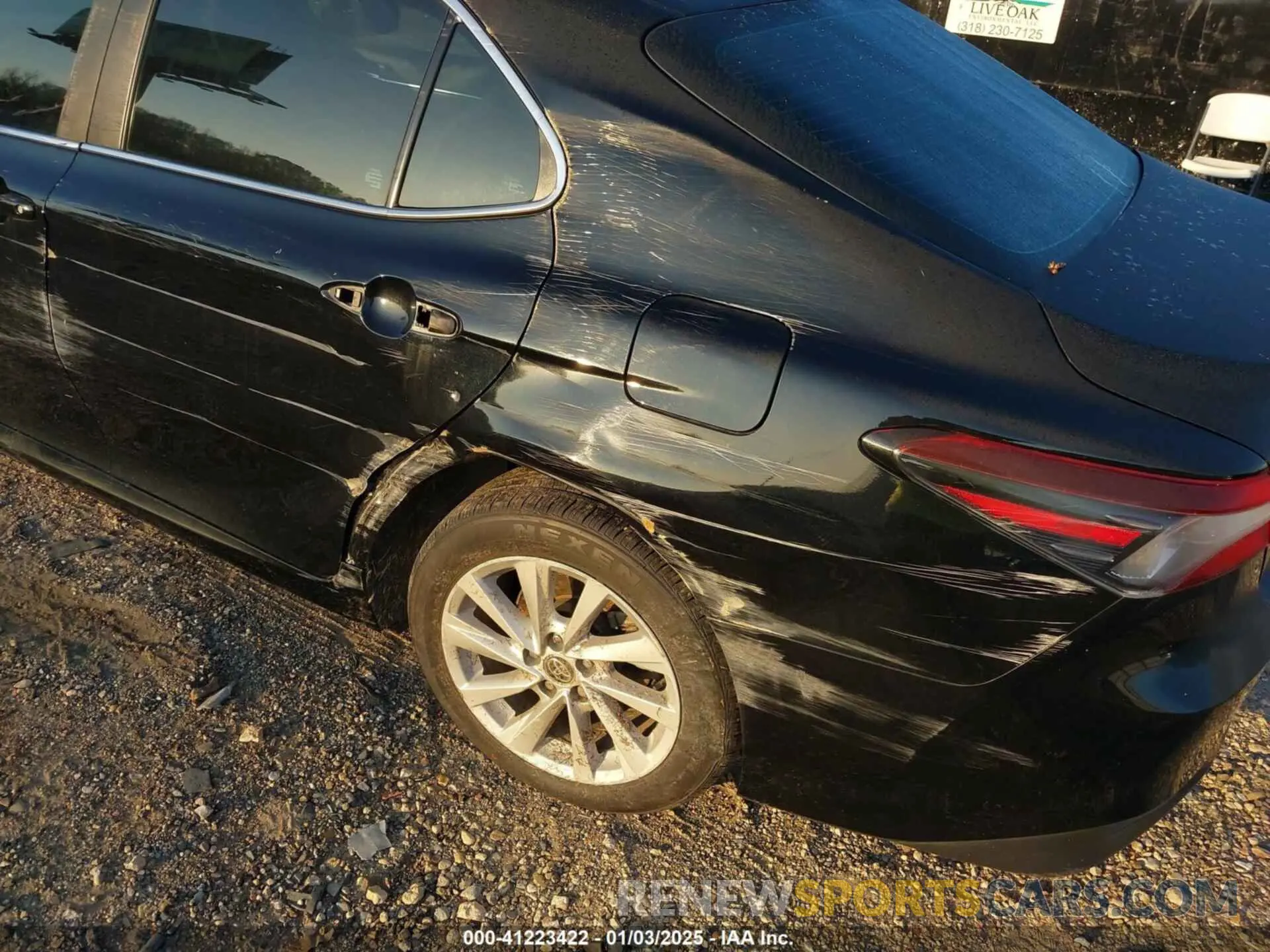 20 fotografías del automóvil dañado 4T1C11AK0NU692739 TOYOTA CAMRY 2022