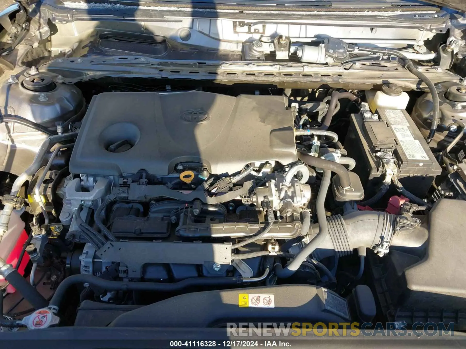 10 fotografías del automóvil dañado 4T1C11AK0NU712200 TOYOTA CAMRY 2022