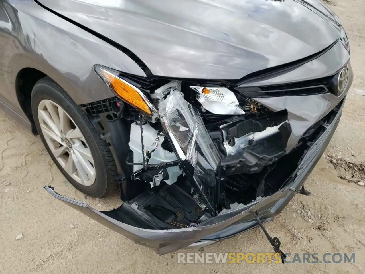 9 fotografías del automóvil dañado 4T1C11AK1NU012170 TOYOTA CAMRY 2022