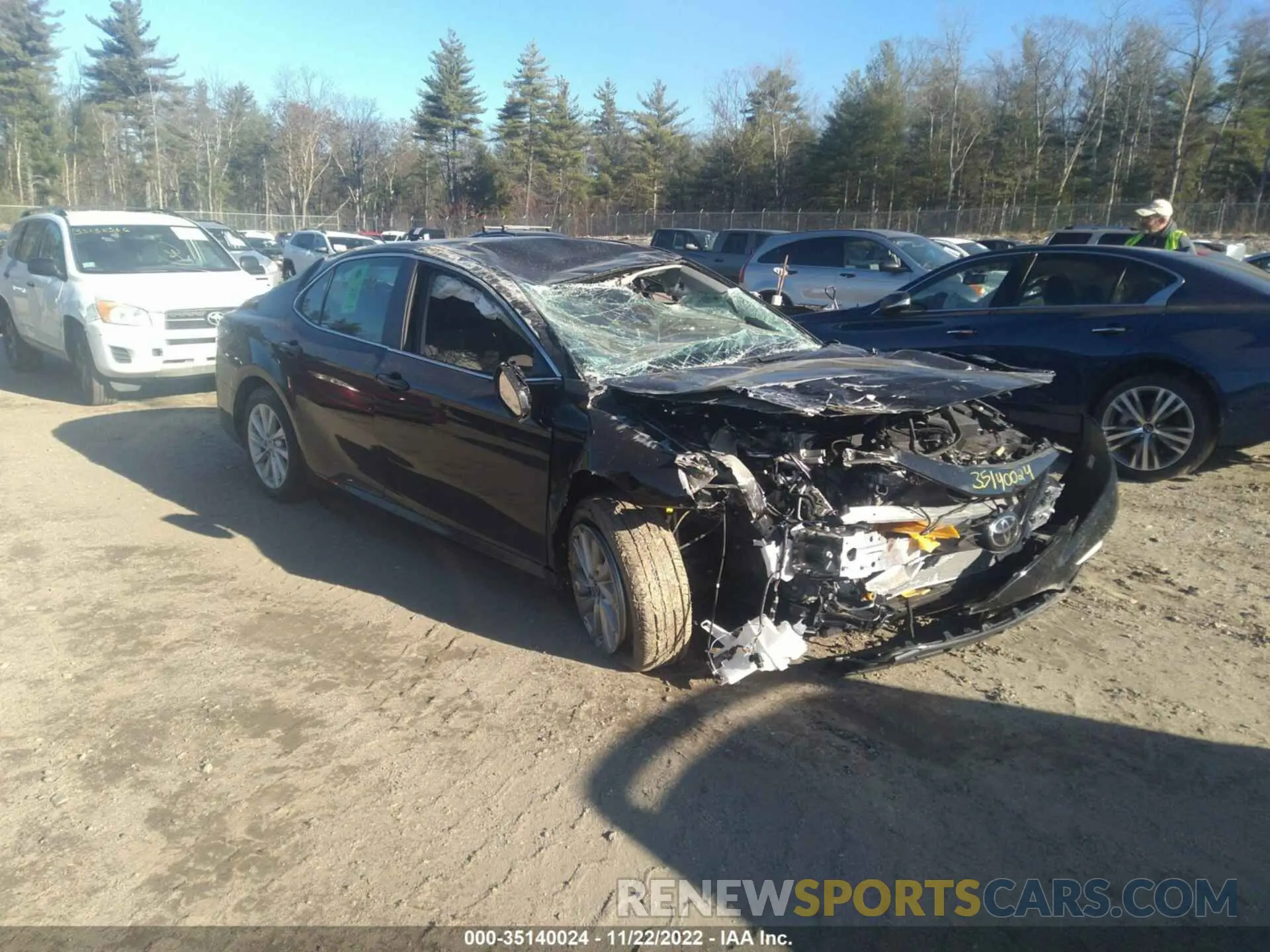 1 fotografías del automóvil dañado 4T1C11AK1NU036808 TOYOTA CAMRY 2022