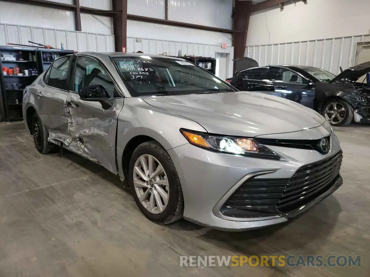 1 fotografías del automóvil dañado 4T1C11AK1NU048683 TOYOTA CAMRY 2022