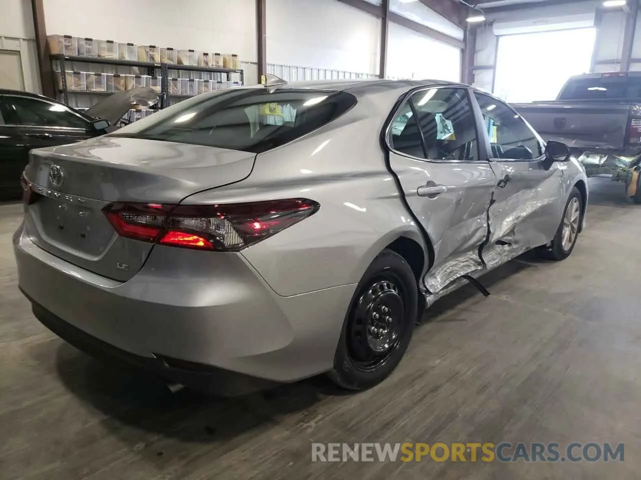 4 fotografías del automóvil dañado 4T1C11AK1NU048683 TOYOTA CAMRY 2022