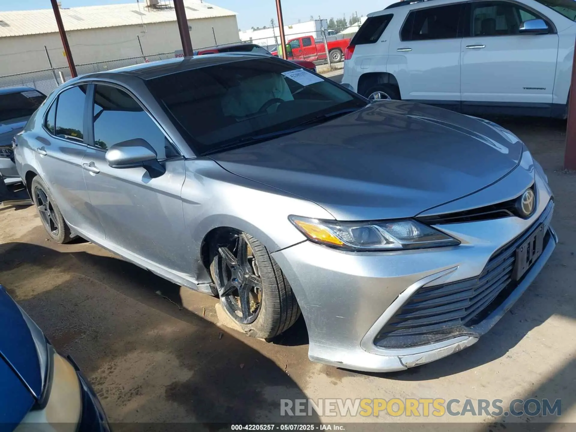 1 fotografías del automóvil dañado 4T1C11AK1NU621288 TOYOTA CAMRY 2022