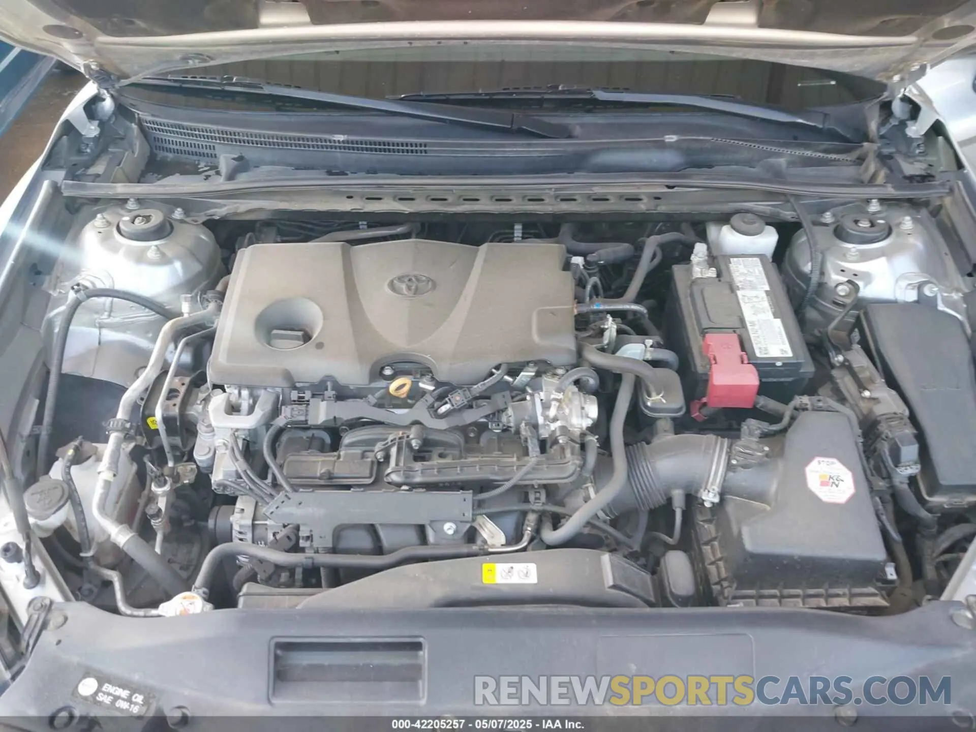 10 fotografías del automóvil dañado 4T1C11AK1NU621288 TOYOTA CAMRY 2022