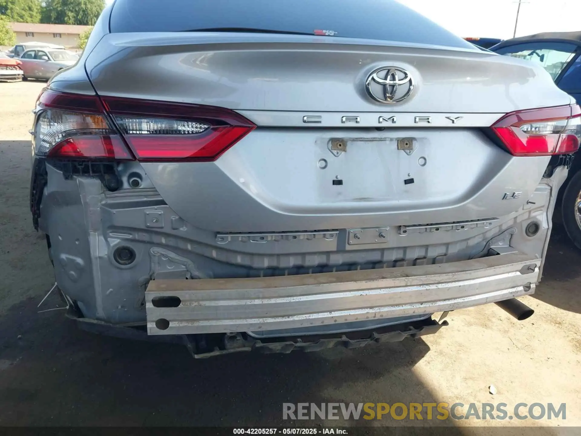 6 fotografías del automóvil dañado 4T1C11AK1NU621288 TOYOTA CAMRY 2022