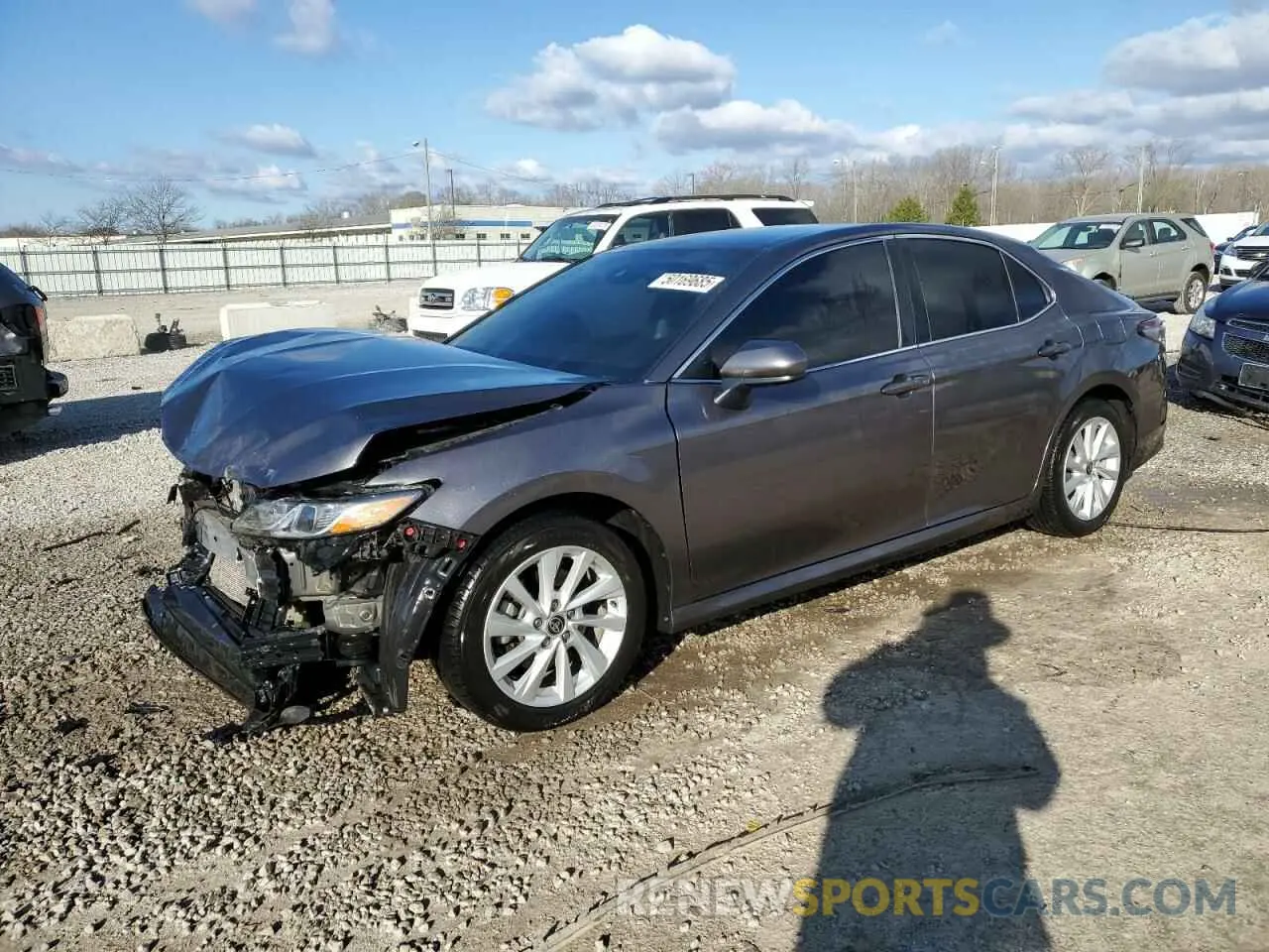 1 fotografías del automóvil dañado 4T1C11AK1NU630461 TOYOTA CAMRY 2022