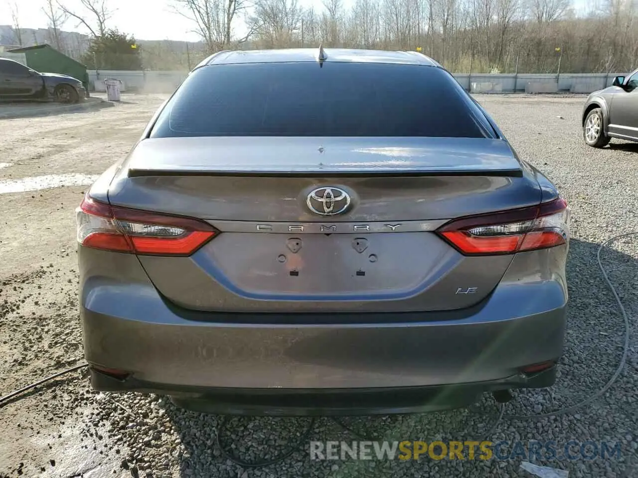 6 fotografías del automóvil dañado 4T1C11AK1NU630461 TOYOTA CAMRY 2022