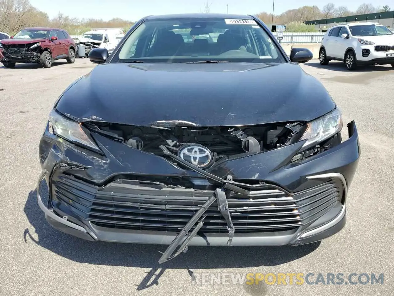 5 fotografías del automóvil dañado 4T1C11AK1NU638527 TOYOTA CAMRY 2022