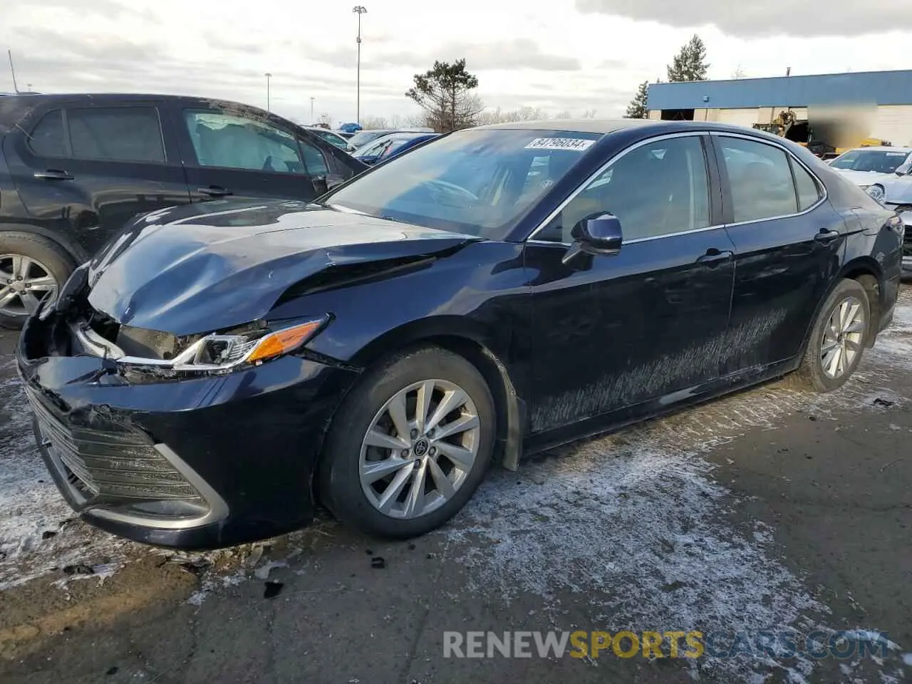 1 fotografías del automóvil dañado 4T1C11AK1NU647048 TOYOTA CAMRY 2022