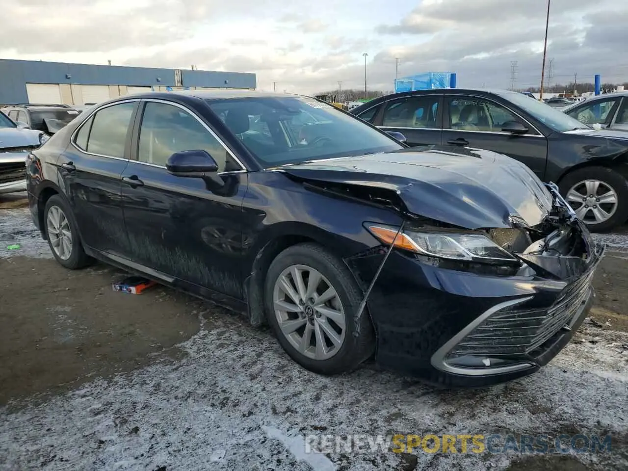 4 fotografías del automóvil dañado 4T1C11AK1NU647048 TOYOTA CAMRY 2022