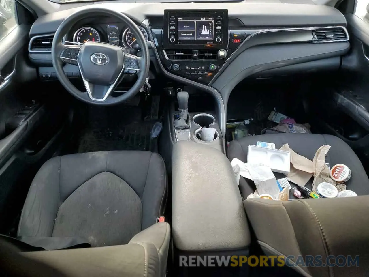 8 fotografías del automóvil dañado 4T1C11AK1NU647048 TOYOTA CAMRY 2022