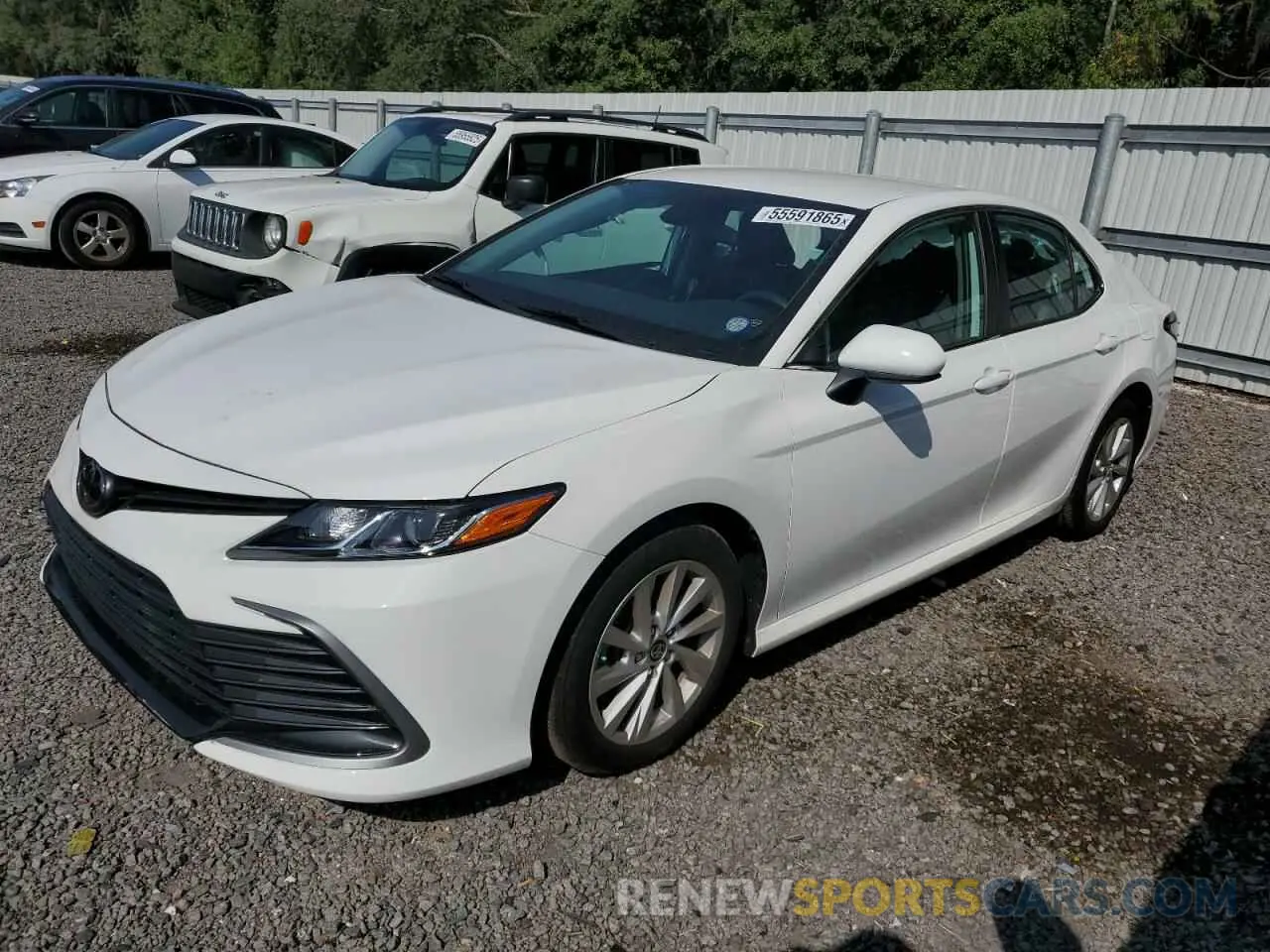 1 fotografías del automóvil dañado 4T1C11AK1NU652671 TOYOTA CAMRY 2022