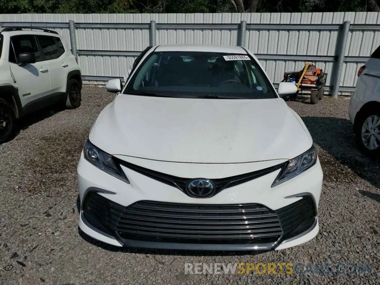 5 fotografías del automóvil dañado 4T1C11AK1NU652671 TOYOTA CAMRY 2022