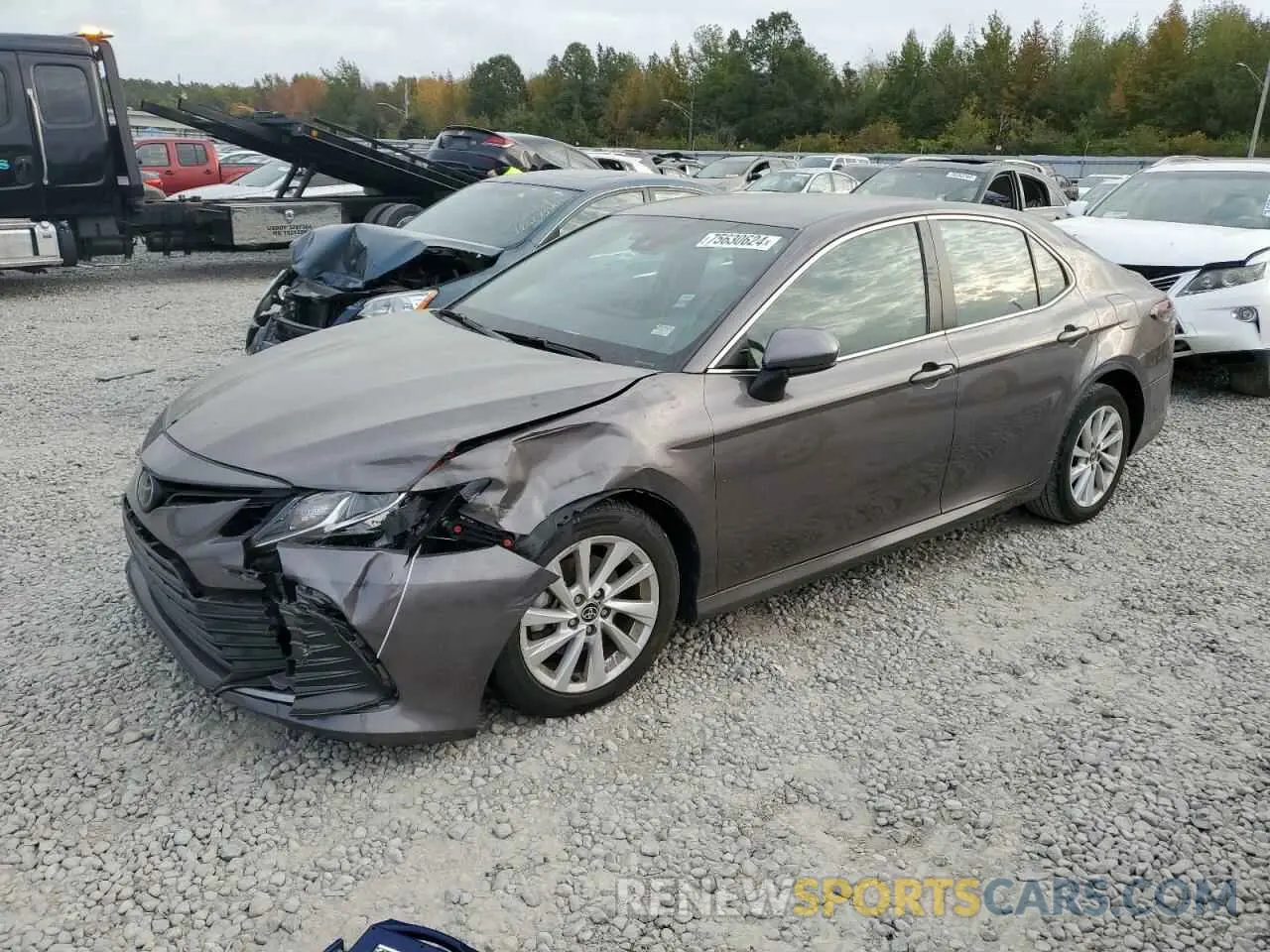 1 fotografías del automóvil dañado 4T1C11AK1NU654470 TOYOTA CAMRY 2022