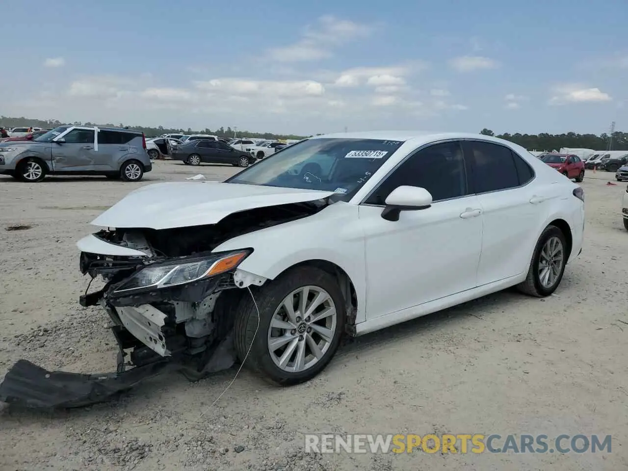 1 fotografías del automóvil dañado 4T1C11AK1NU667199 TOYOTA CAMRY 2022