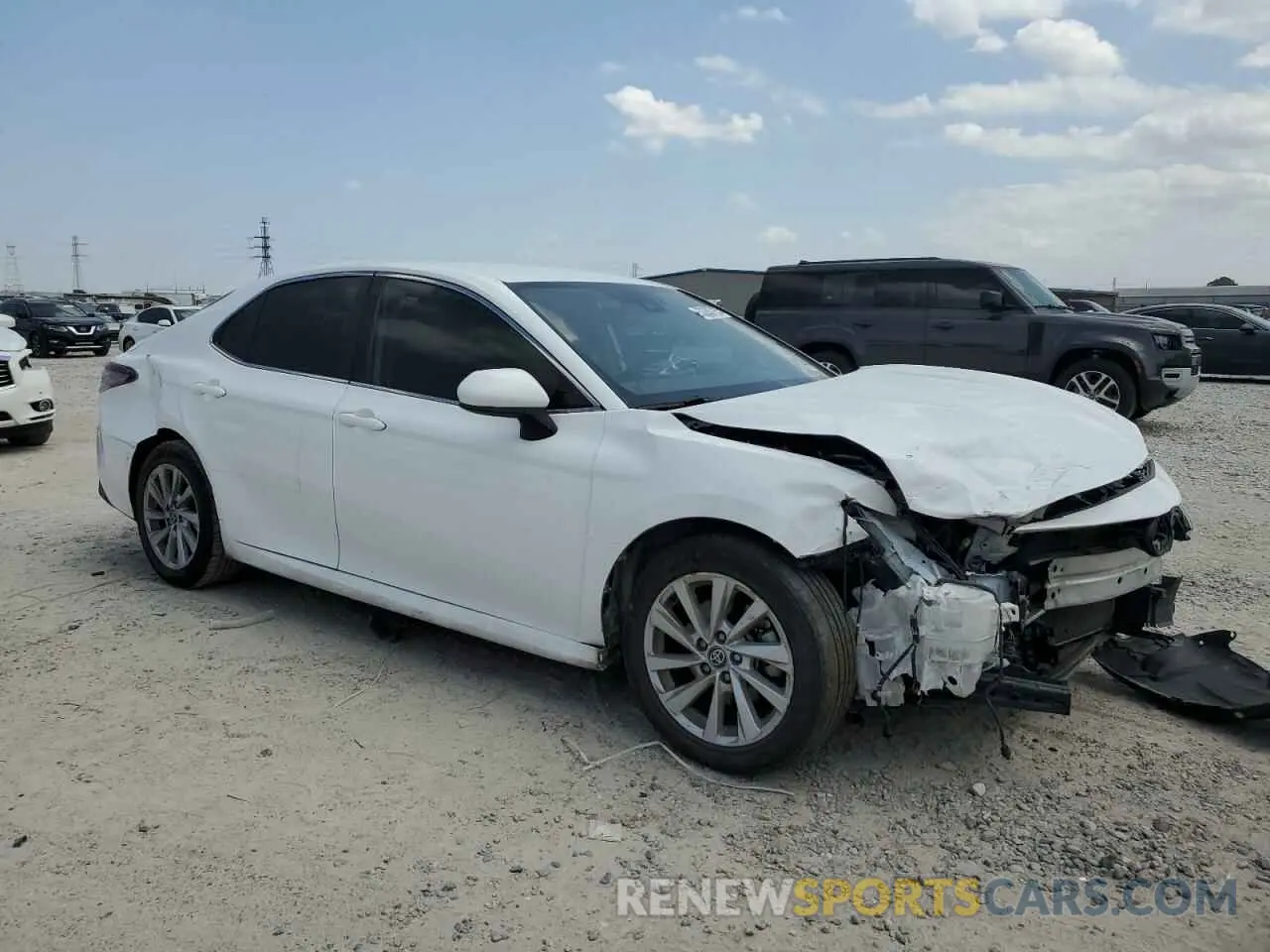 4 fotografías del automóvil dañado 4T1C11AK1NU667199 TOYOTA CAMRY 2022