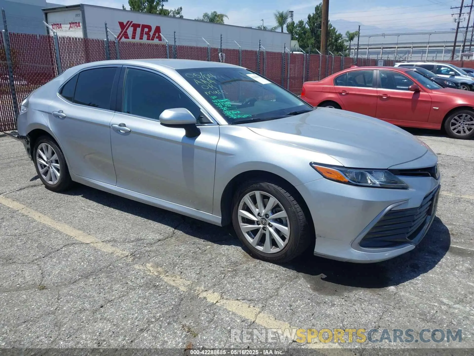 1 fotografías del automóvil dañado 4T1C11AK1NU707569 TOYOTA CAMRY 2022