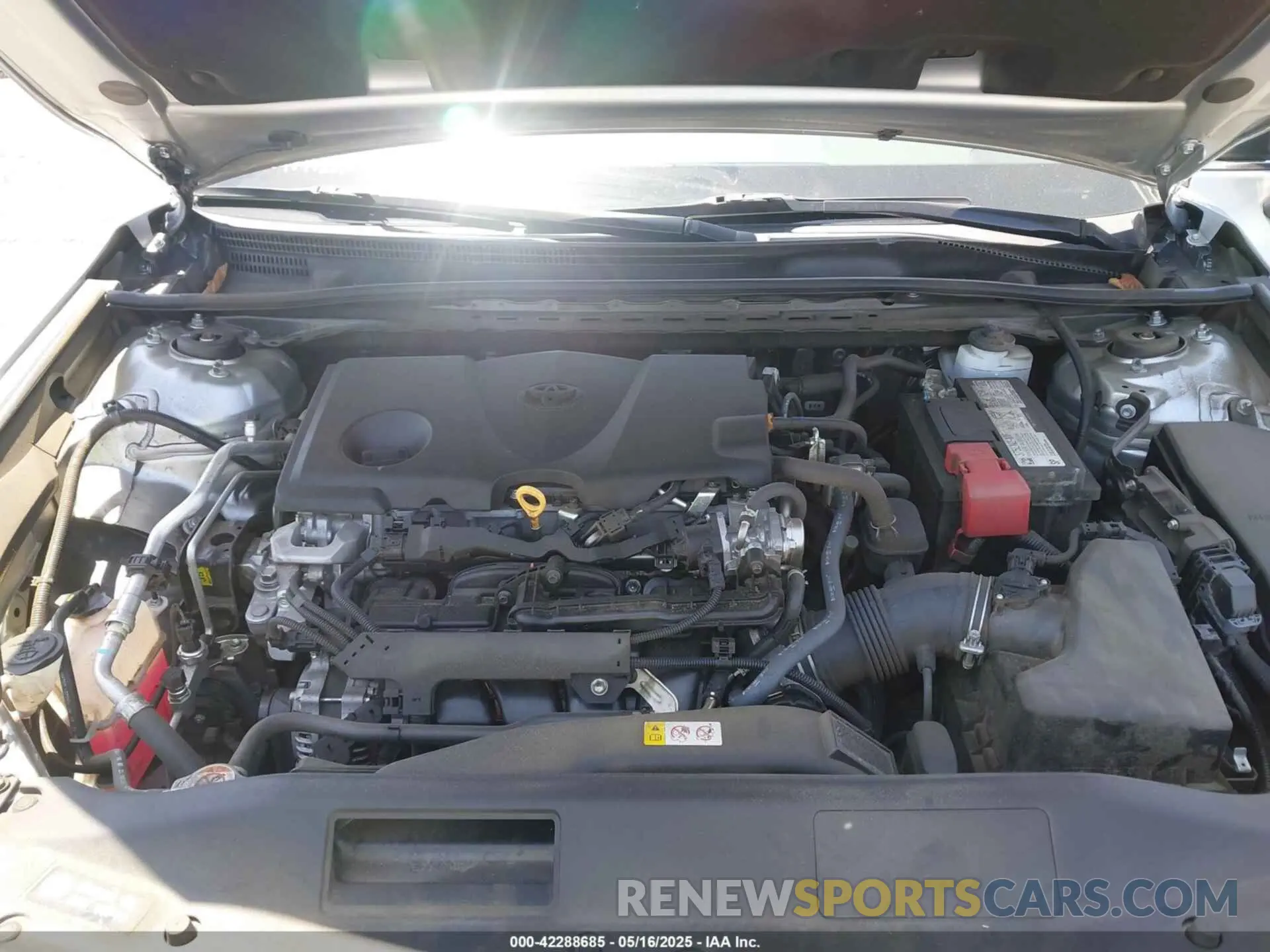 10 fotografías del automóvil dañado 4T1C11AK1NU707569 TOYOTA CAMRY 2022