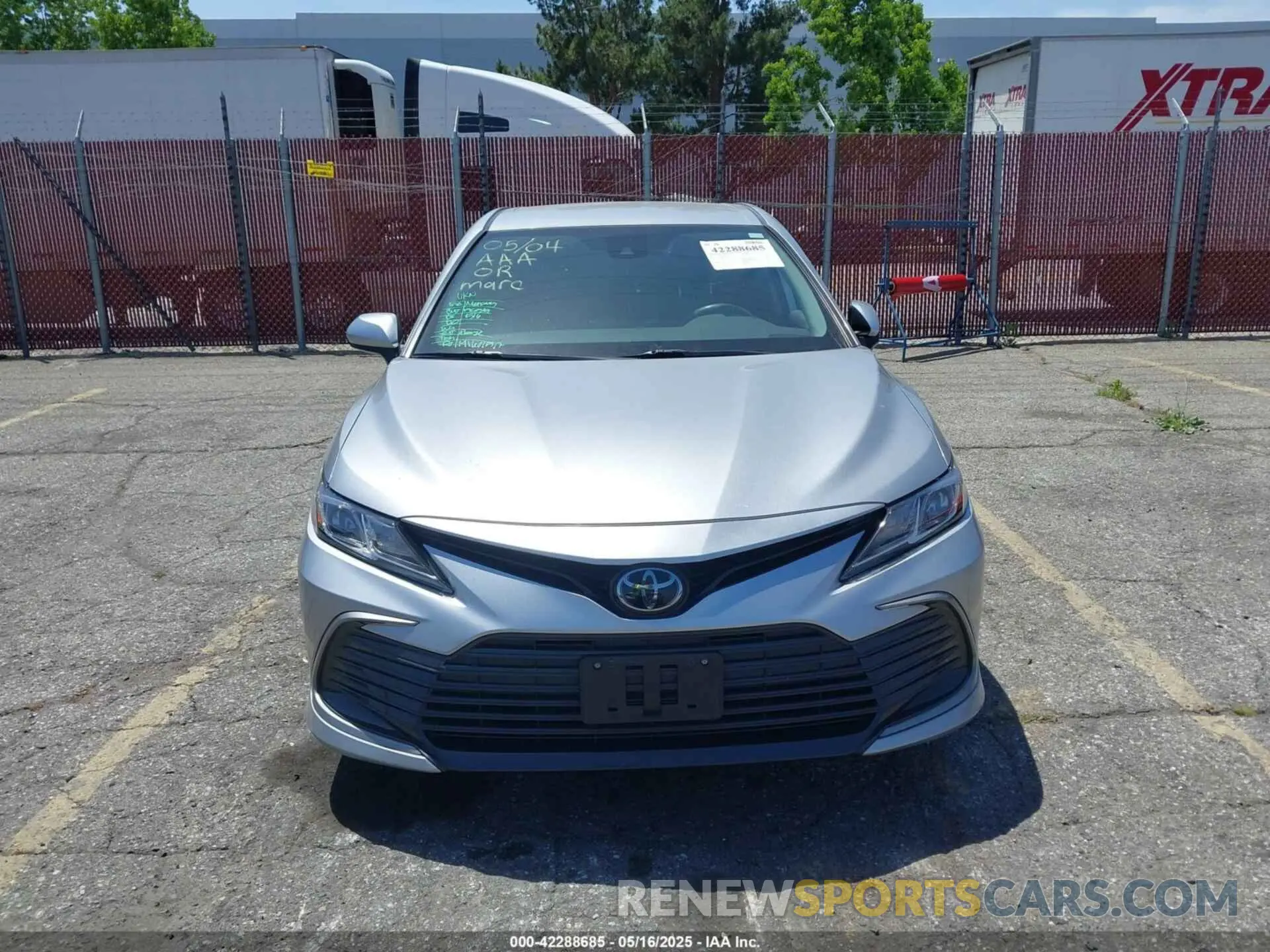 12 fotografías del automóvil dañado 4T1C11AK1NU707569 TOYOTA CAMRY 2022