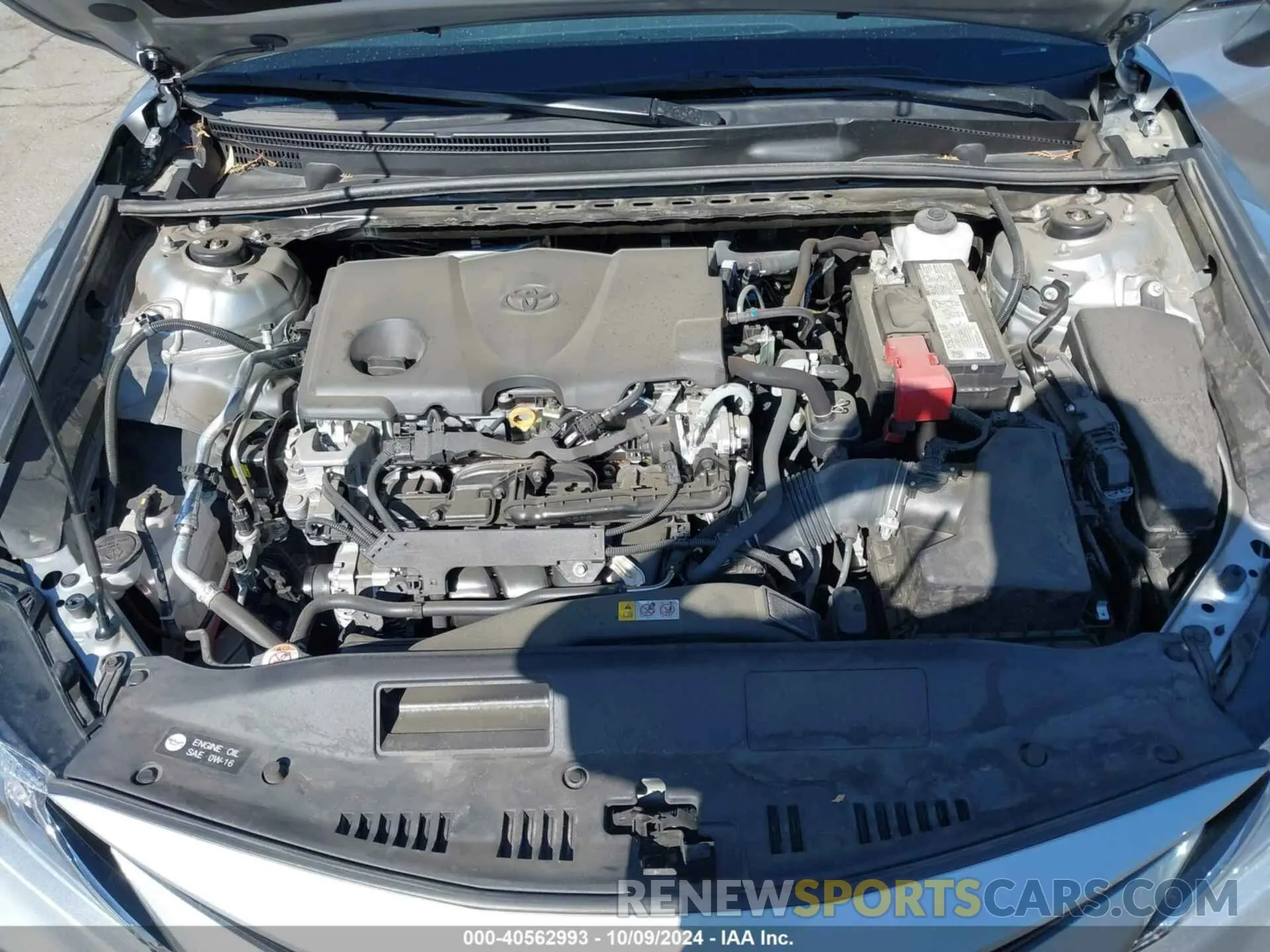 10 fotografías del automóvil dañado 4T1C11AK1NU708012 TOYOTA CAMRY 2022
