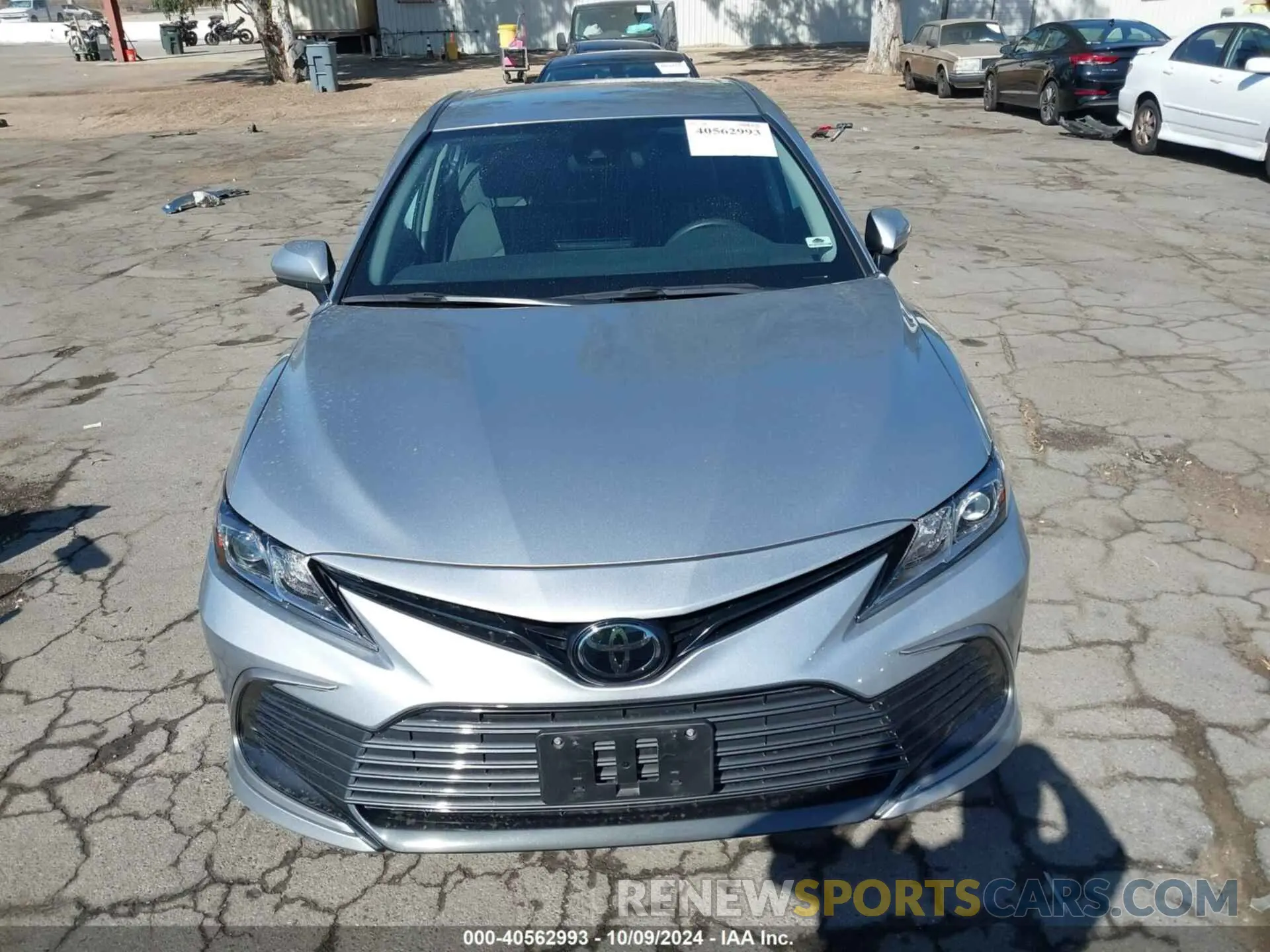 12 fotografías del automóvil dañado 4T1C11AK1NU708012 TOYOTA CAMRY 2022