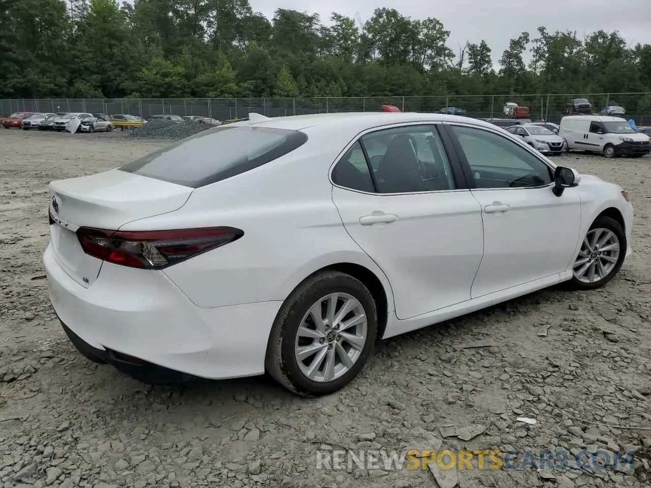 3 fotografías del automóvil dañado 4T1C11AK1NU712948 TOYOTA CAMRY 2022