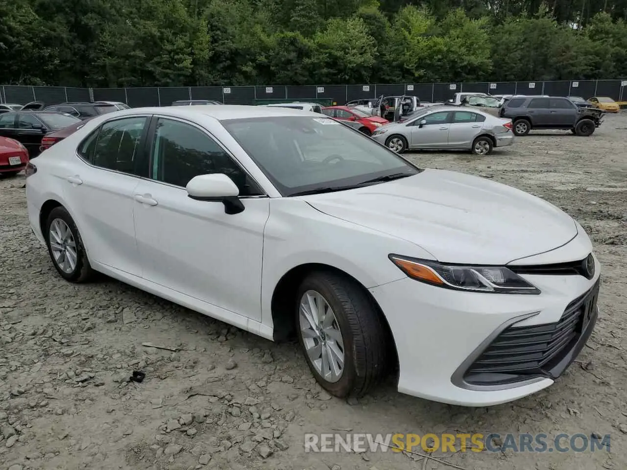 4 fotografías del automóvil dañado 4T1C11AK1NU712948 TOYOTA CAMRY 2022