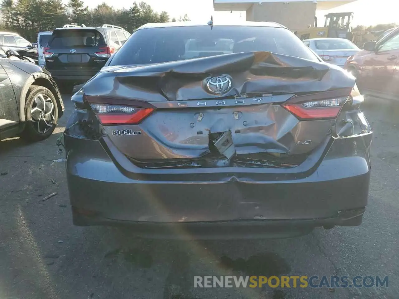 6 fotografías del automóvil dañado 4T1C11AK2NU047073 TOYOTA CAMRY 2022