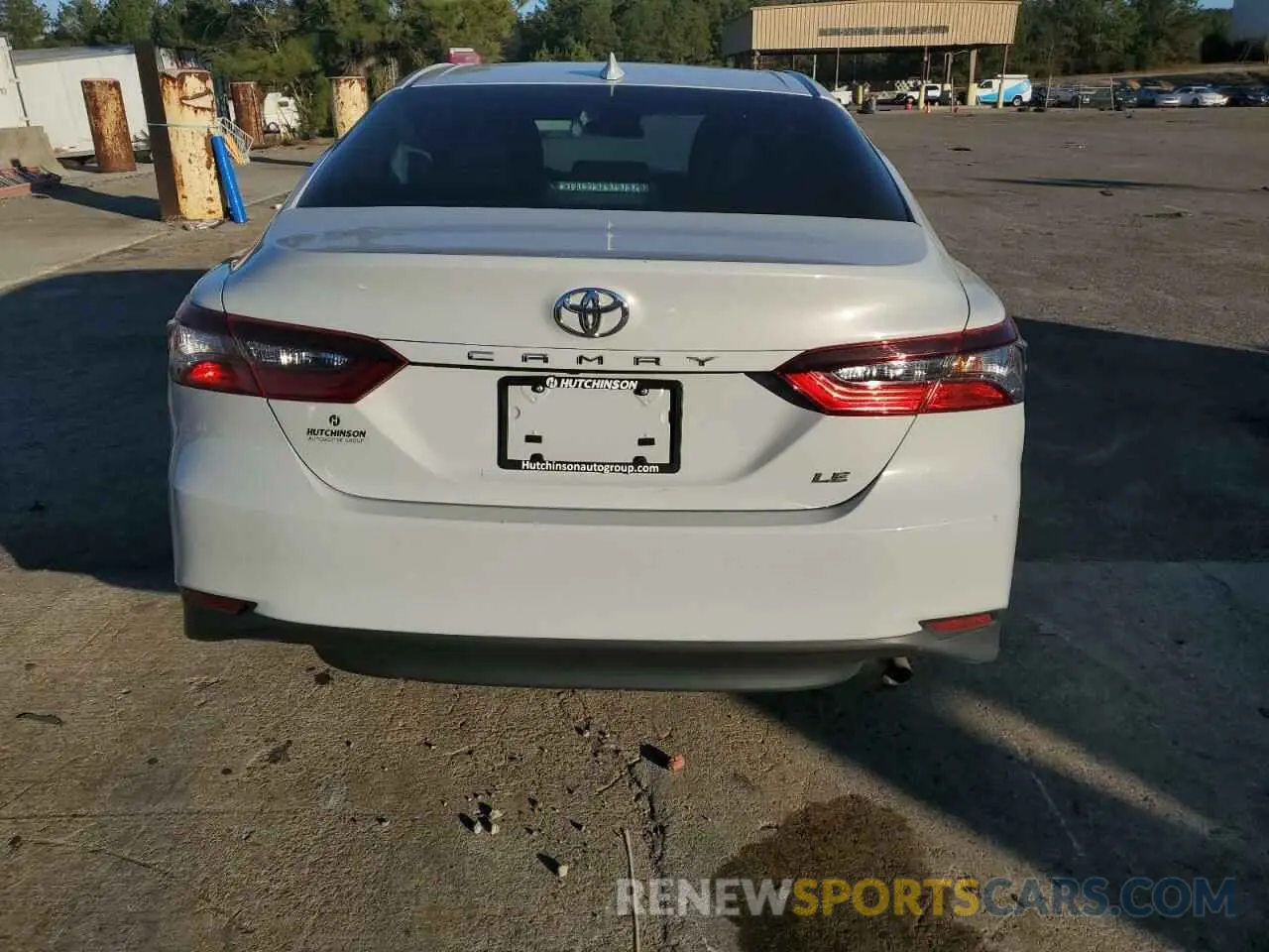 6 fotografías del automóvil dañado 4T1C11AK2NU068456 TOYOTA CAMRY 2022