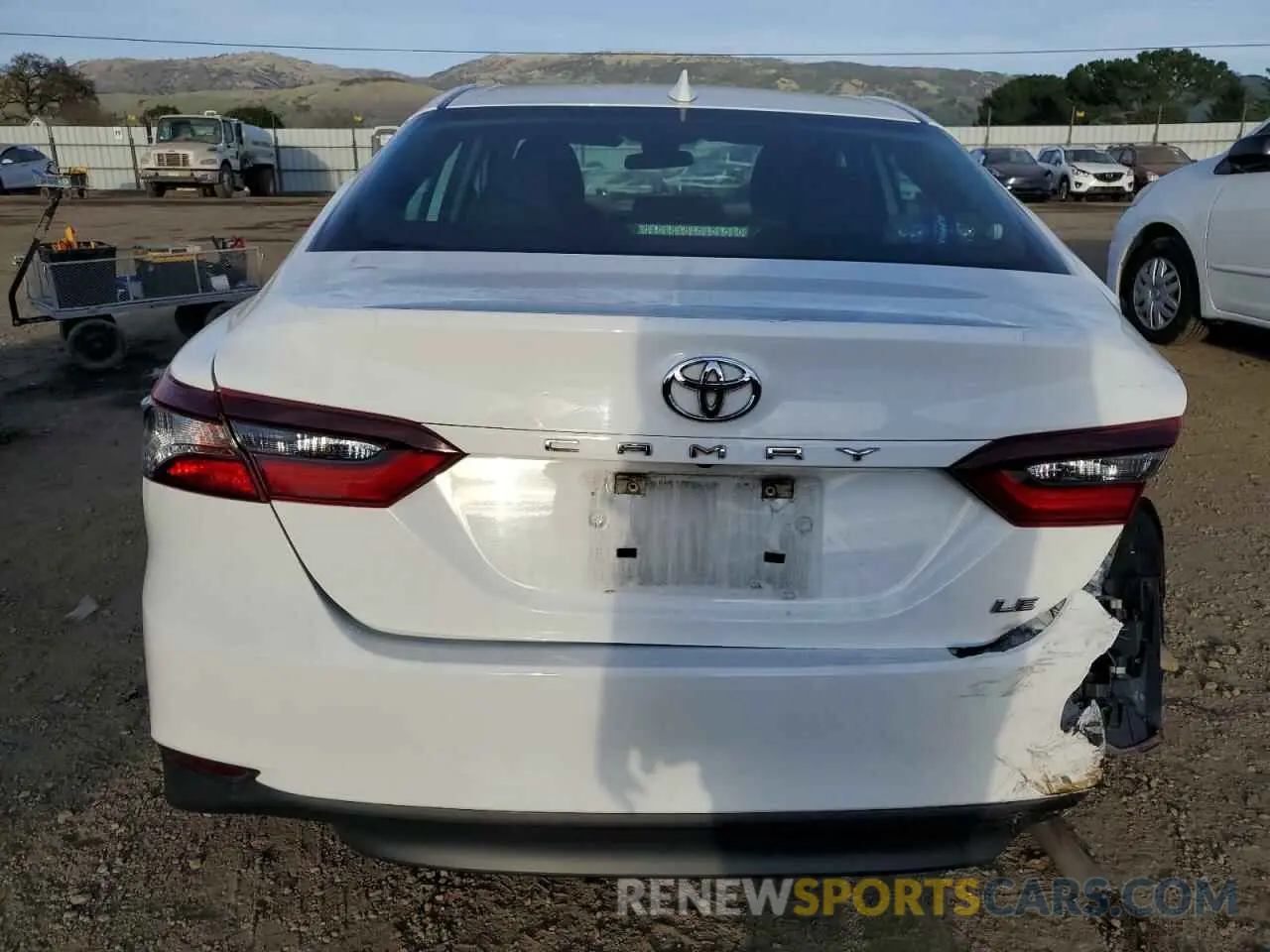 6 fotografías del automóvil dañado 4T1C11AK2NU499699 TOYOTA CAMRY 2022
