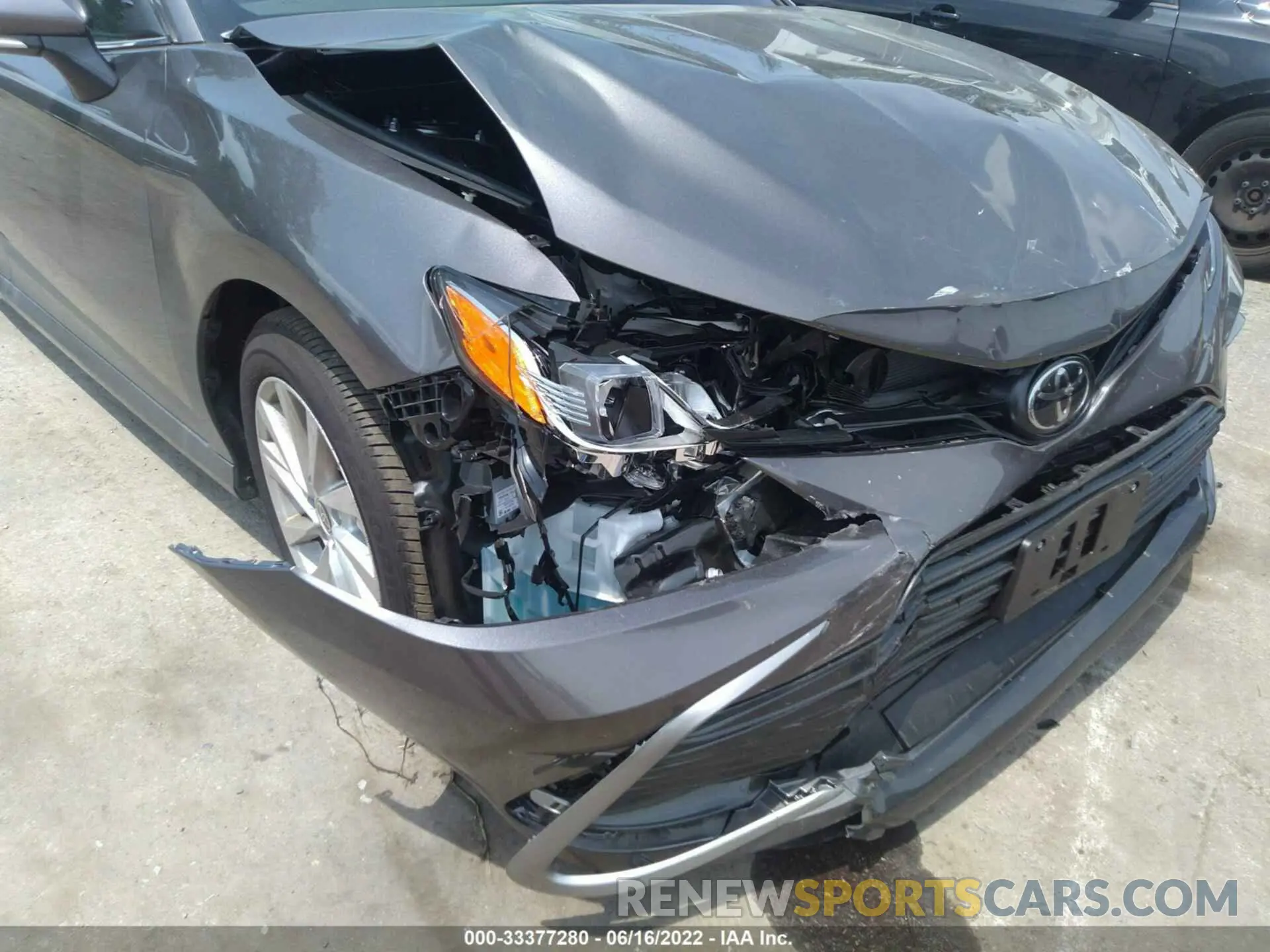 6 fotografías del automóvil dañado 4T1C11AK2NU674386 TOYOTA CAMRY 2022