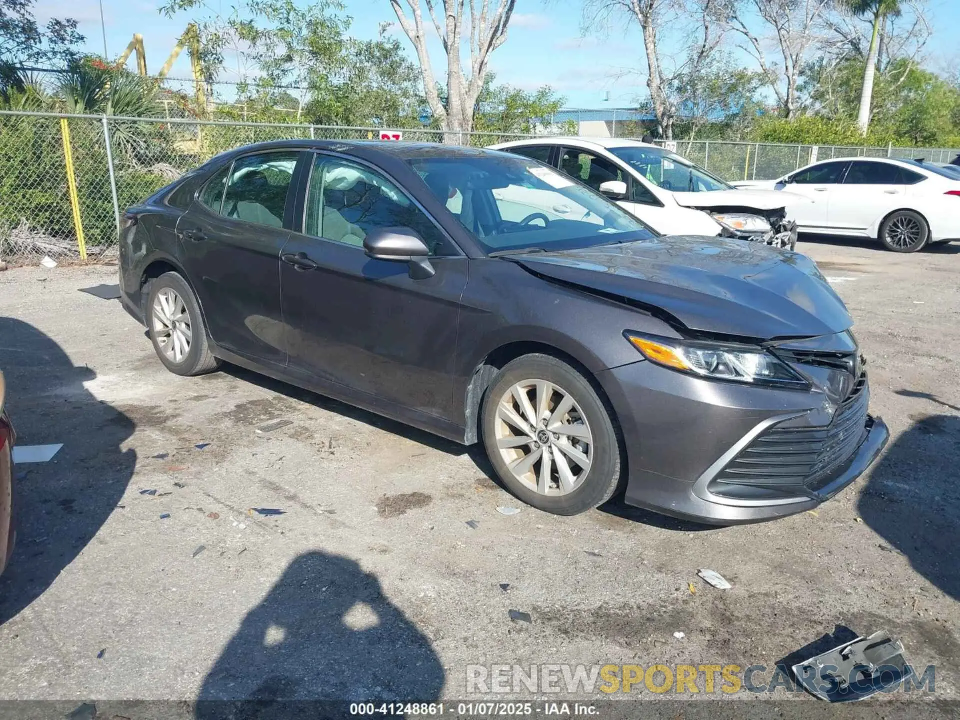 1 fotografías del automóvil dañado 4T1C11AK2NU679555 TOYOTA CAMRY 2022