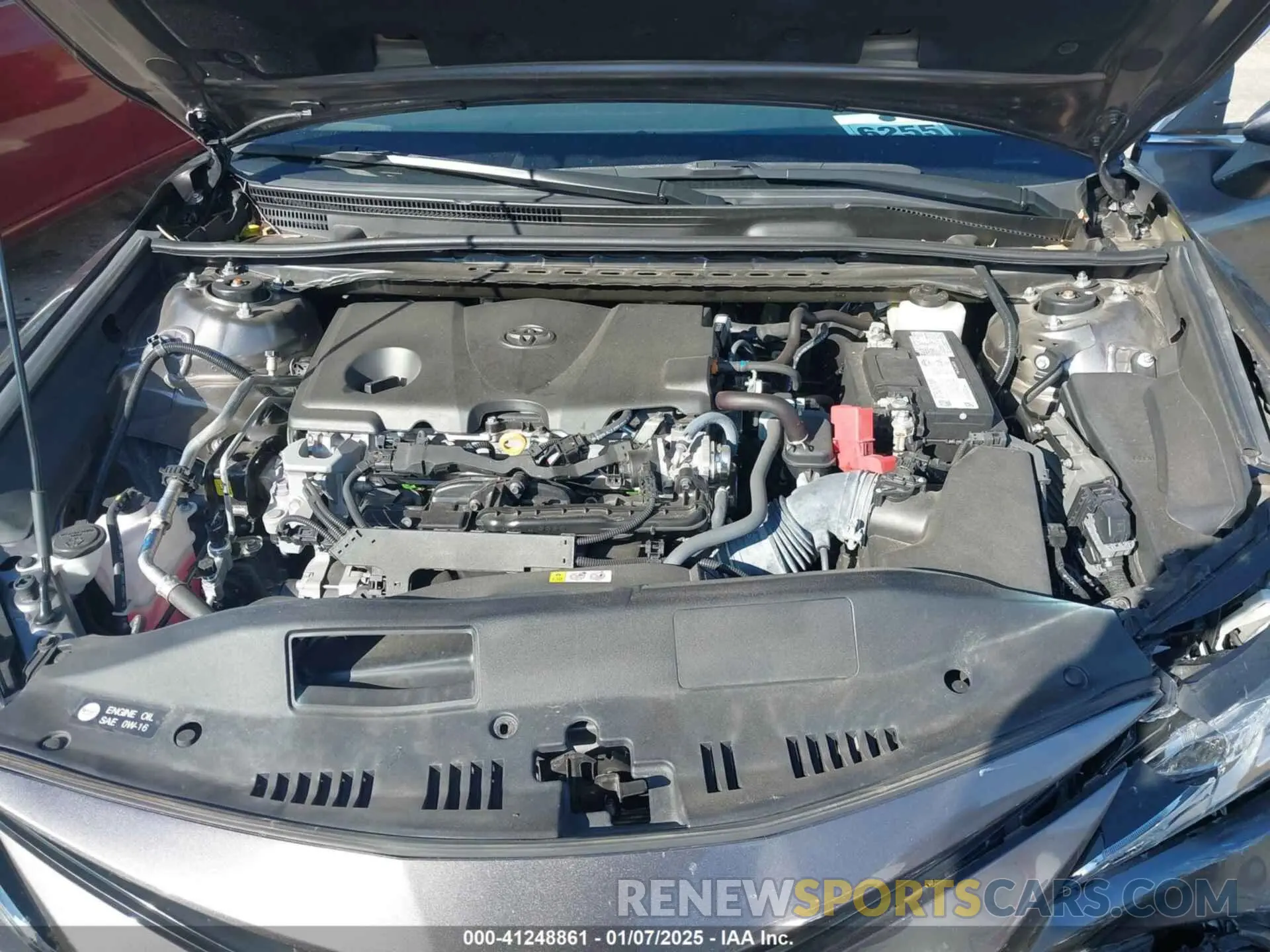 10 fotografías del automóvil dañado 4T1C11AK2NU679555 TOYOTA CAMRY 2022