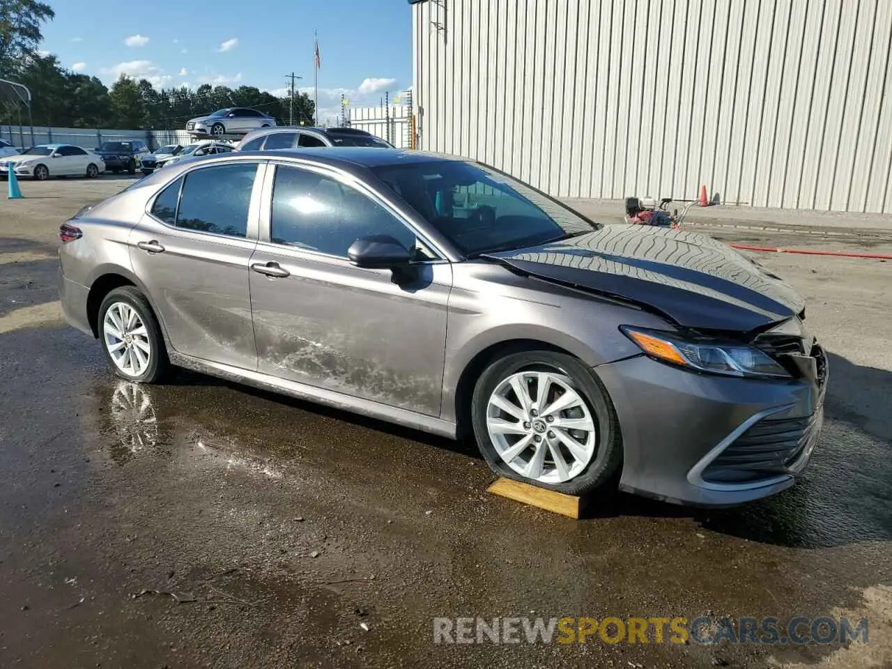 4 fotografías del automóvil dañado 4T1C11AK2NU680933 TOYOTA CAMRY 2022