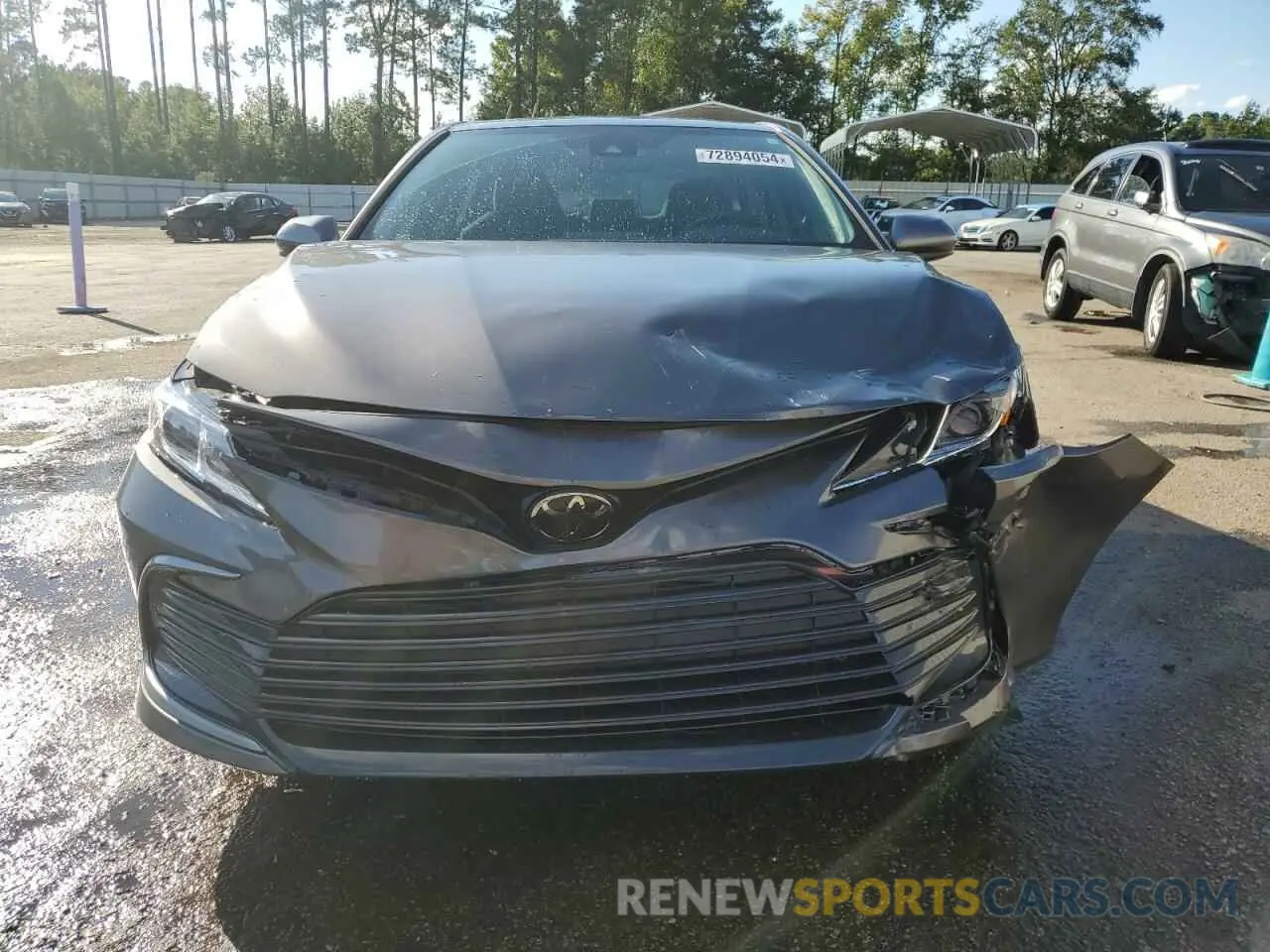 5 fotografías del automóvil dañado 4T1C11AK2NU680933 TOYOTA CAMRY 2022