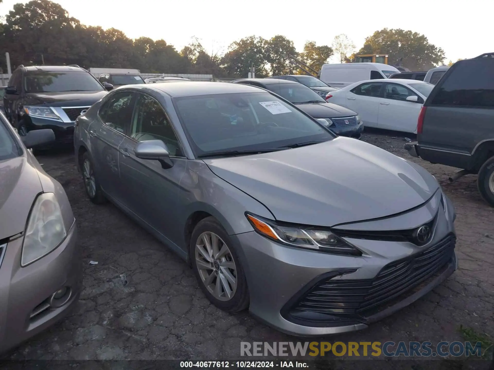 1 fotografías del automóvil dañado 4T1C11AK3NU032307 TOYOTA CAMRY 2022